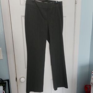 Loft Women's Gray Work Pants Size 8